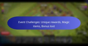 Read more about the article Event Challenges: Unique rewards, Magic items, Bonus loot