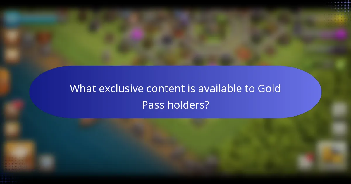 What exclusive content is available to Gold Pass holders?