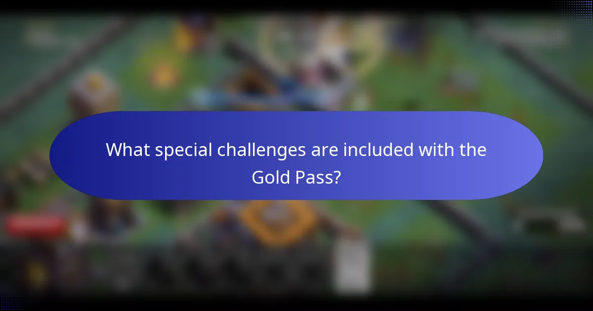 What special challenges are included with the Gold Pass?