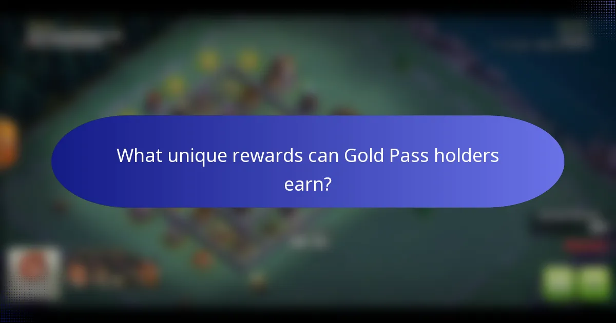 What unique rewards can Gold Pass holders earn?